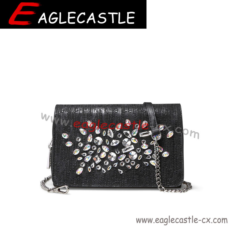 Fashion Lady Diamond Bags / Rhinestone Women Handbag / Party Handbag / Upscale Elegant Clutch Bag (CX20493)