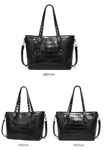 New Desginer PU Leather Lady Fashion Tote Handbags (XP3950)