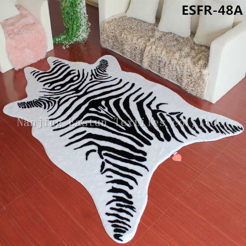 Animal Shape Faux Fur Rugs (ESDT09)