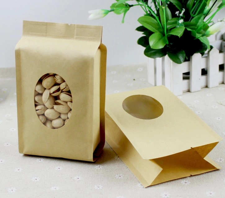 Paper Lunch Bags Kraft Paper Bags Bulk, Craft Bags, Bread Bags, White Paper Snack Bags