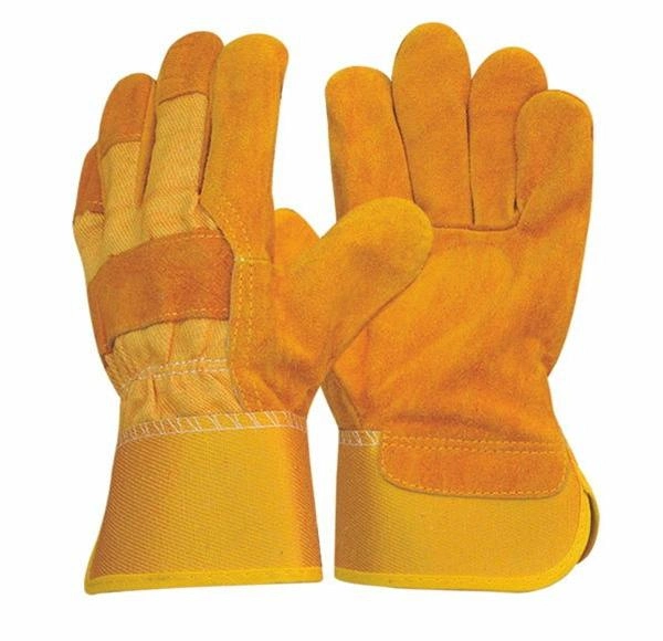 Cow Leather Gloves Leather Work Glove, Long Sleeve Welding Gloves