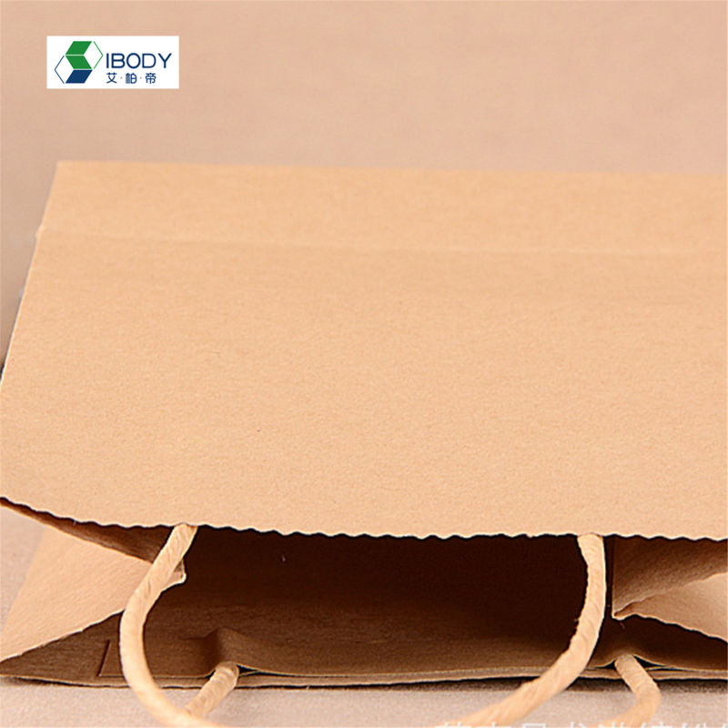 Recyclable Kraft Paper Bag Shopping Bag Gift Bag with Handles