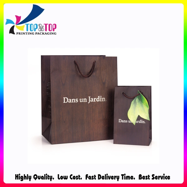 Famous OEM Accepted Paper Wedding Branded Gift Good Craft Bag Custom Brown Shopping Kraft Paper Bag