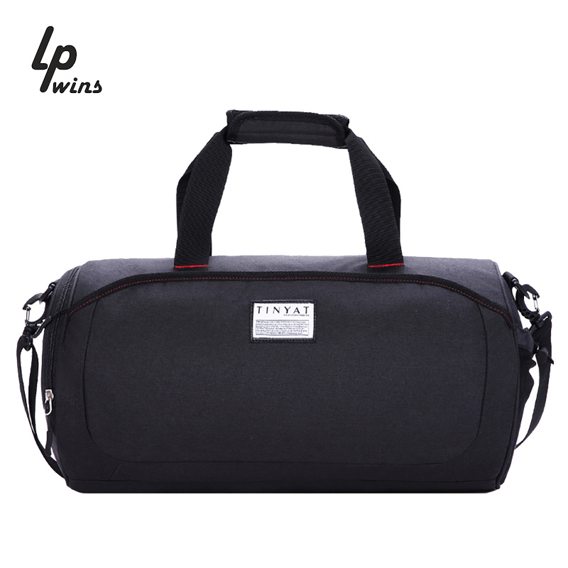 Customized Wholesale Large Capacity Travel Tote Canvas Duffle Bag