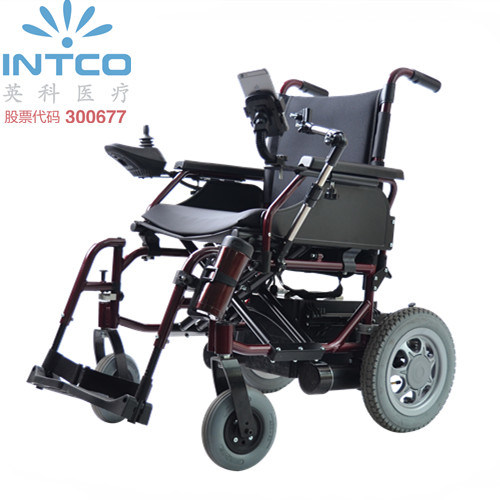 Electric Folding Power Aluminum Wheelchair for Disabled and Elderly People