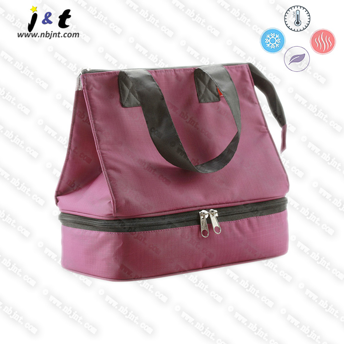 Wholesale Ice Pack Insulated Fabric School Lunch Bag Cooler Bag