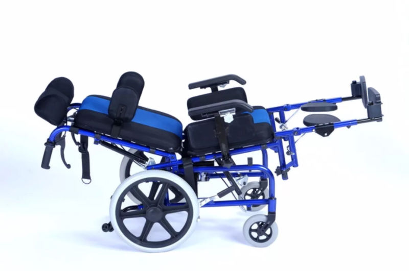 Hand Push Wheelchair Reclining Wheelchair for Disabled