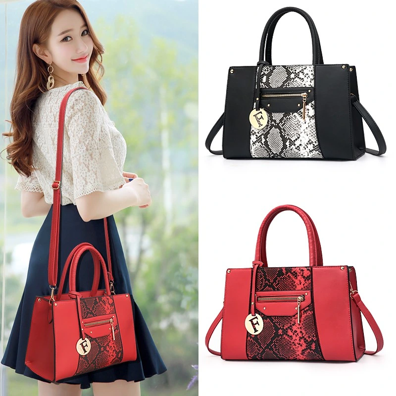 High Quality Custom Logo Women Handbag Full Grain Leather Cowhide Lady Handbag