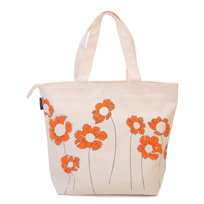 Promotional Eco Rope Cotton Canvas Bag, Carrier Bag, Tote Bag