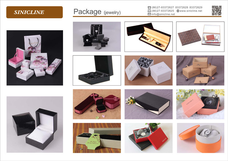 Sinicline Men Women Wallets/Purse Gift Packaging Paper Boxes