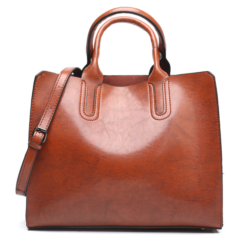 PU Leather Tote Bag Waterproof Lady Sling Bag