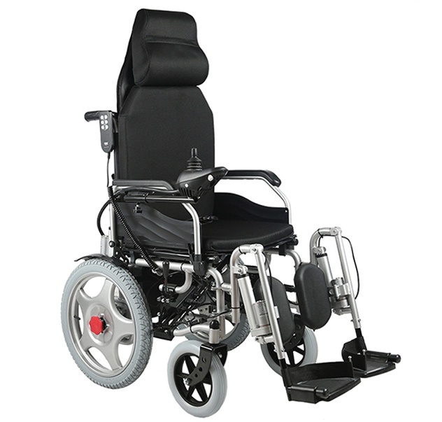 Electric Wheelchair Elderly Disabled Car Elderly Multifunctional Folding Wheelchair