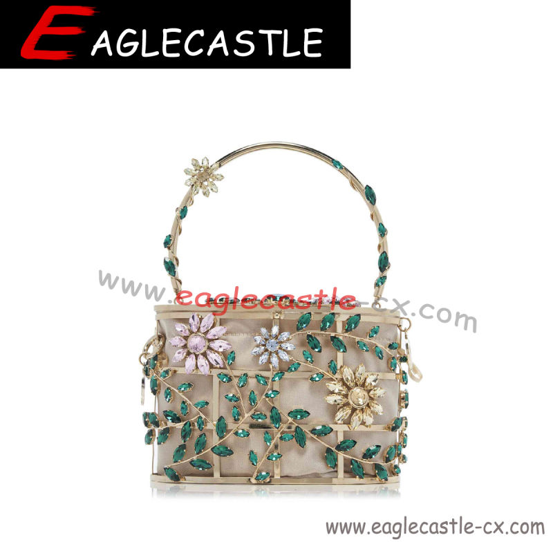 Fashion Lady Diamond Bags / Rhinestone Women Handbag / Party Handbag / Upscale Elegant Clutch Bag (CX20493)