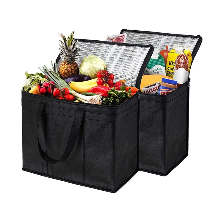 Extra Large Heavy Duty Custom Lunch Cooler Tote Bag, Food Delivery Bag