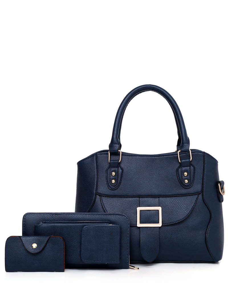 New Designer PU Leather Shoulder Lady Tote Bag Women Handbag