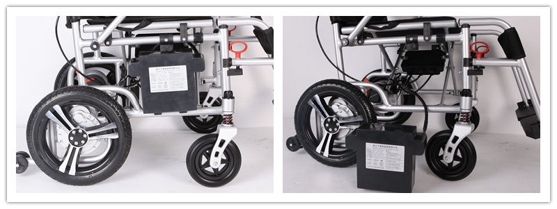 Fixed Wheelchair and Electric Wheelchair for Disabled People
