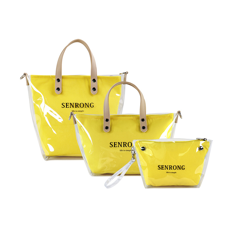 Handbags Hotsale Fashion Ladies Tote Crossbody PVC Bags Handle Custom Shoulder OEM ODM Factory