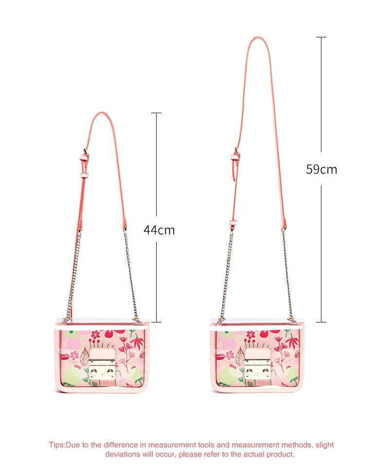 Women Shoulder Bags Transparent Jelly Crossbody Women Bags Waterproof Messenger Bag