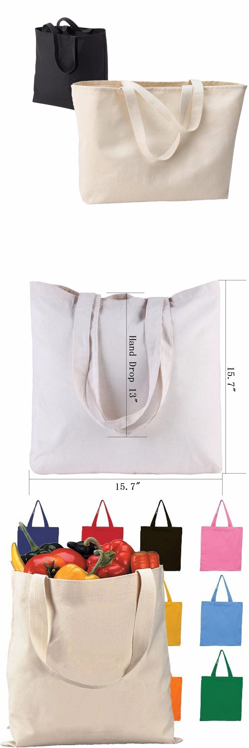 Custom Printed Shopping Bag Cotton Packaging Bag Canvas Tote Bag