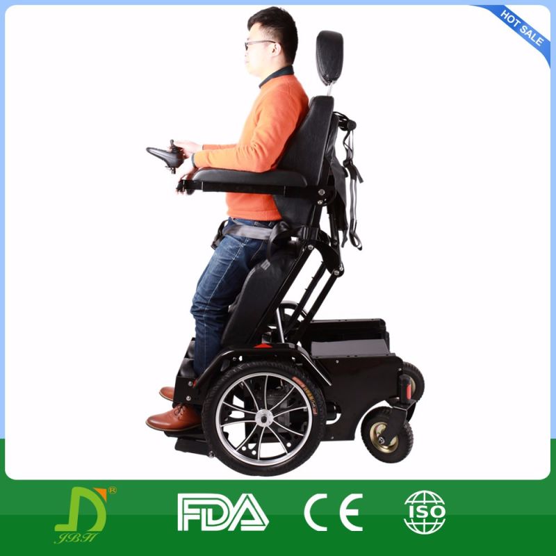High Quality Stand up Down Handicapped Electric Wheelchair