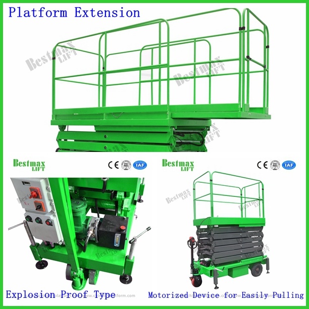 6m Platform Height Semi Automatic Aerial Work Platform