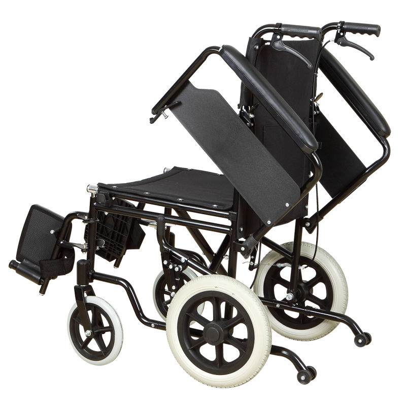 2020 New Foldable Backrest Wheelchair for Elderly and Disabled.