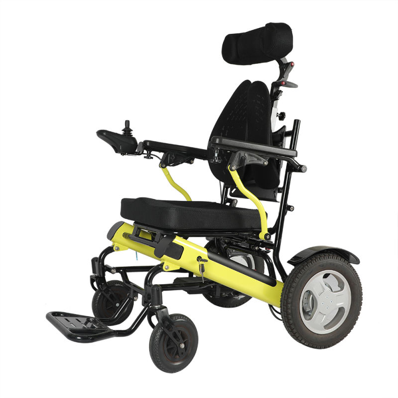 D11 Electric Standing Wheelchair Automatic Folding Power Wheelchair Foldable with Remote Control