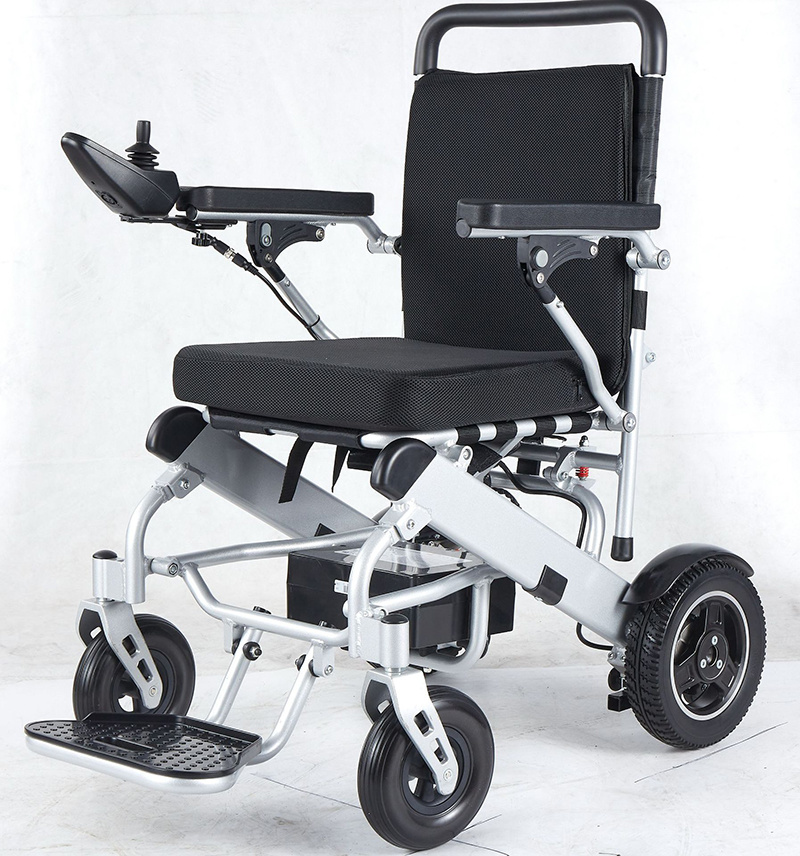 Cheapest Folding Motorized Automatic Power Electric Wheelchair for Disabled