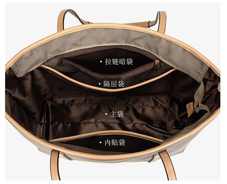 Lightweight Nylon Work Tote Bags Business School Shoulder Bag