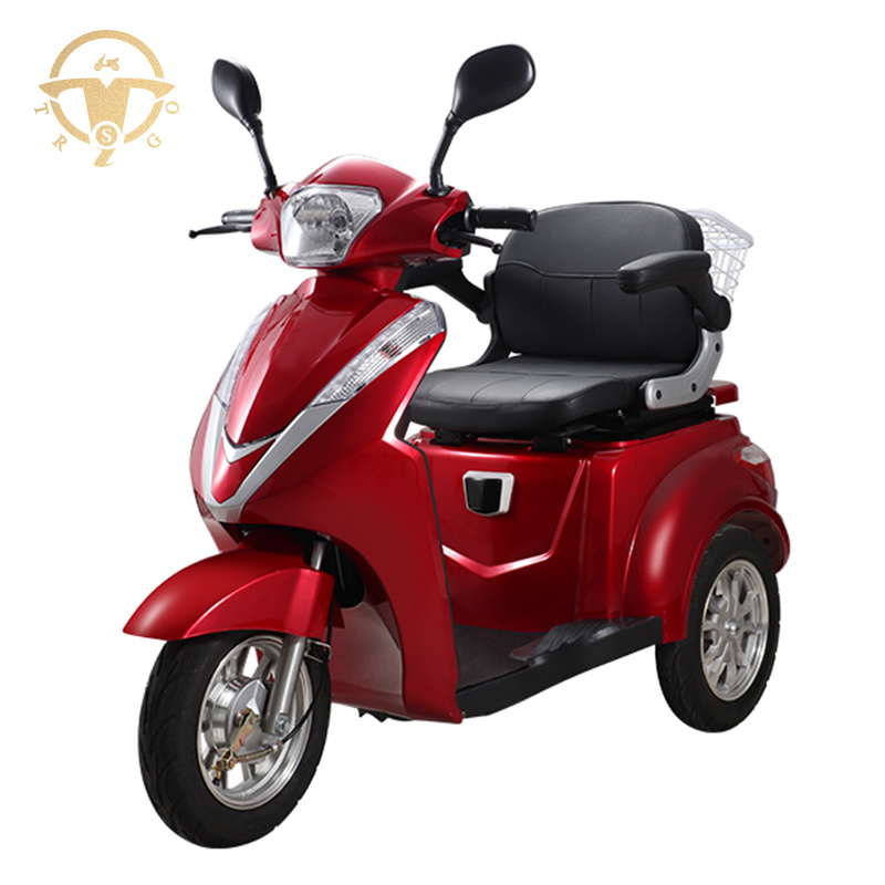 Customized Color 3 Wheels Electric Scooter 1000W Mobility for Elderly