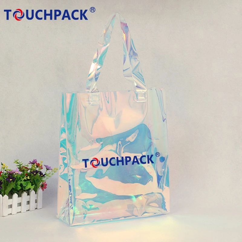 Hologram Tote Bag Laser PU Shoulder Bag for Women