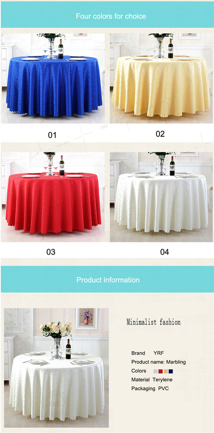 Navy Blue Table Cloth, Round Blue Table Cloth