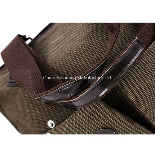 Distributor Men Business Handbag Shoulder Crossbody Messenger Tote Canvas Bag