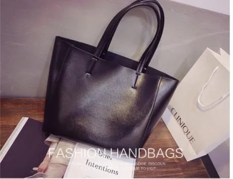 Women Leather Shoulder Bag Tote Bags Handbag Shopping Purse