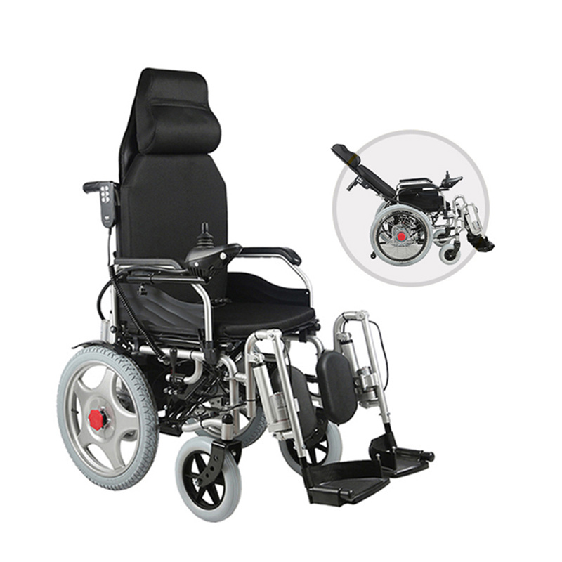 High Quality Reclining High Back Automatic Brake Electric Power Wheelchair