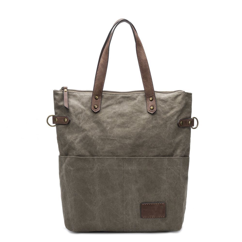 Functional Canvas Messenger Bag or Tote Bags