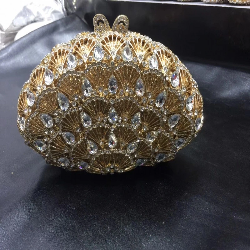 Leb1347 Women Stone Clutch Purse Diamond Wedding Dinner Purses and Handbags Rhinestone Crystal Evening Bag