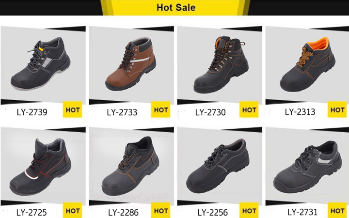 Cemented Men/Women Safety Footwear Working Shoe with High Quality Safety Shoes