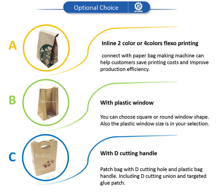 Full Automatic shopping Bag Machine Paper for Making Shopping Bag