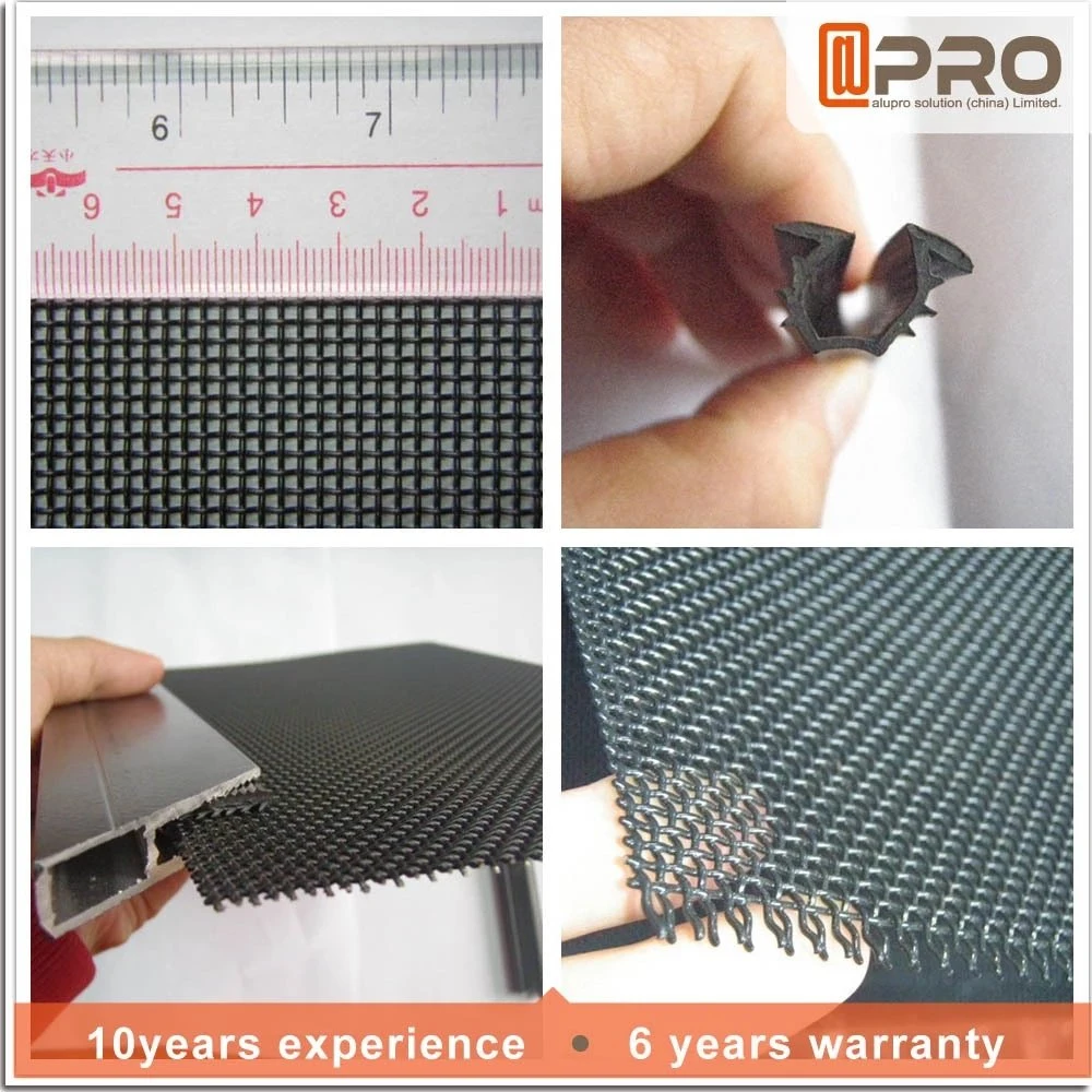 Aluminum Fiberglass Black Bag Plain White Mesh Steel Anti-Theft Screen