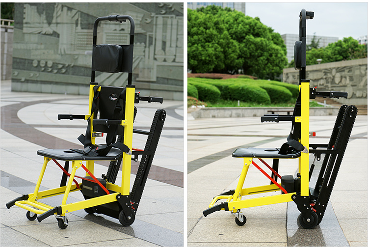 Folding Handicapped Electric Climbing Stair Wheelchair