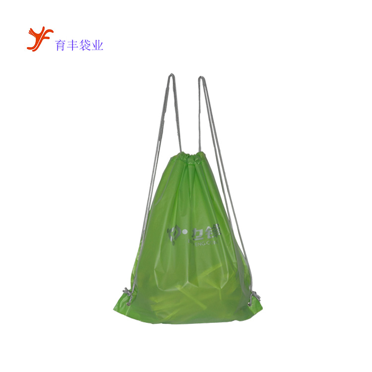 Drawstring Backpack Sports Gym Bags with Zipper and Water Bottle Mesh Pockets