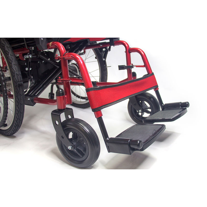 Factory Price Power Motorized Foldable Electric Wheelchair for Elderly People