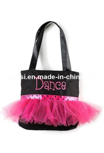 Creative Dance Ballet Gauze Purse Tote Pack Handbag for Girls