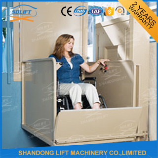 Outdoor Hydraulic Vertical Home Elevator Lift for Disabled People