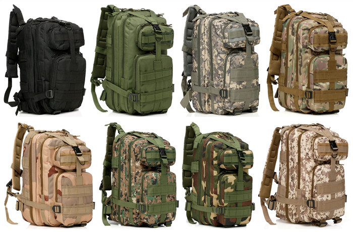 9 Colors Level III Medium Molle Assault Bag Outdoor Backpack