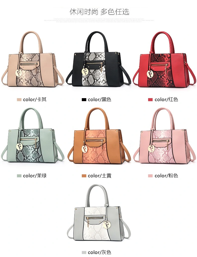 High Quality Custom Logo Women Handbag Full Grain Leather Cowhide Lady Handbag