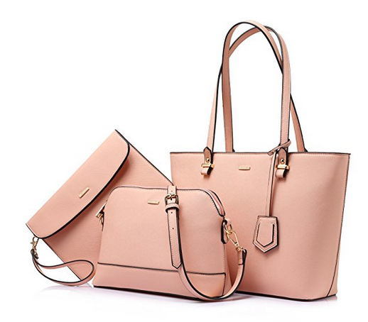 Guangzhou Factory Fashion Designer PU Leather 3PCS Handbag Sets