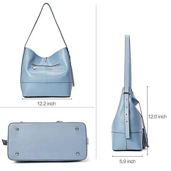 Leather Messenger Bag for Ladies'casual Handbag Ladies Handbag Wholesale Handbag Replica Handbag (WDL015249)