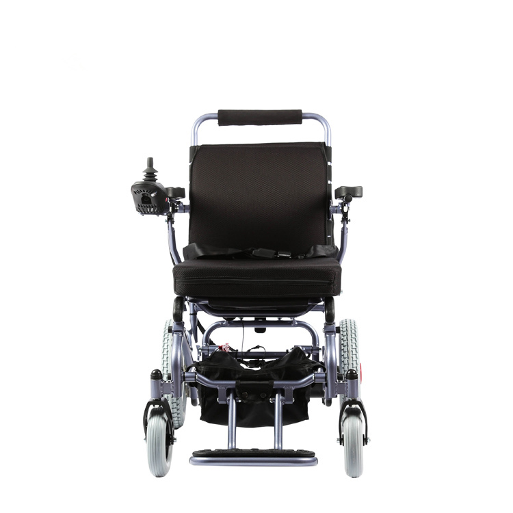 New Product One Key Folding Lightweight Electric Wheelchair for Elderly